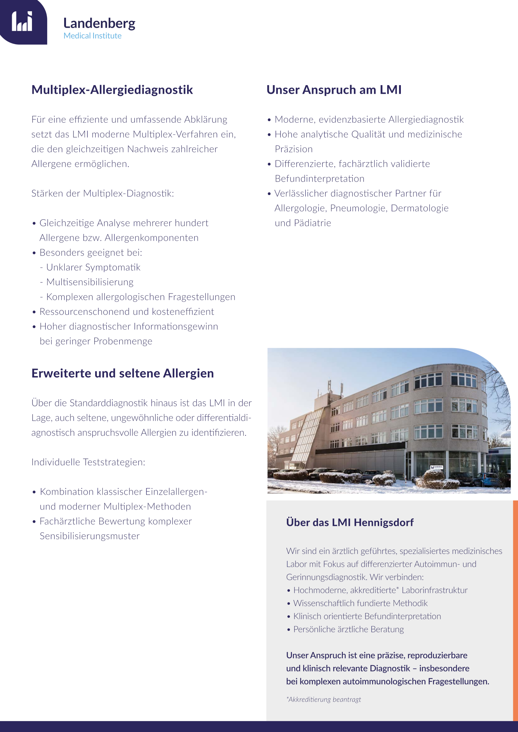 DinA4 Flyer Allergiediagnostik 2026 Webversion Seite 2
