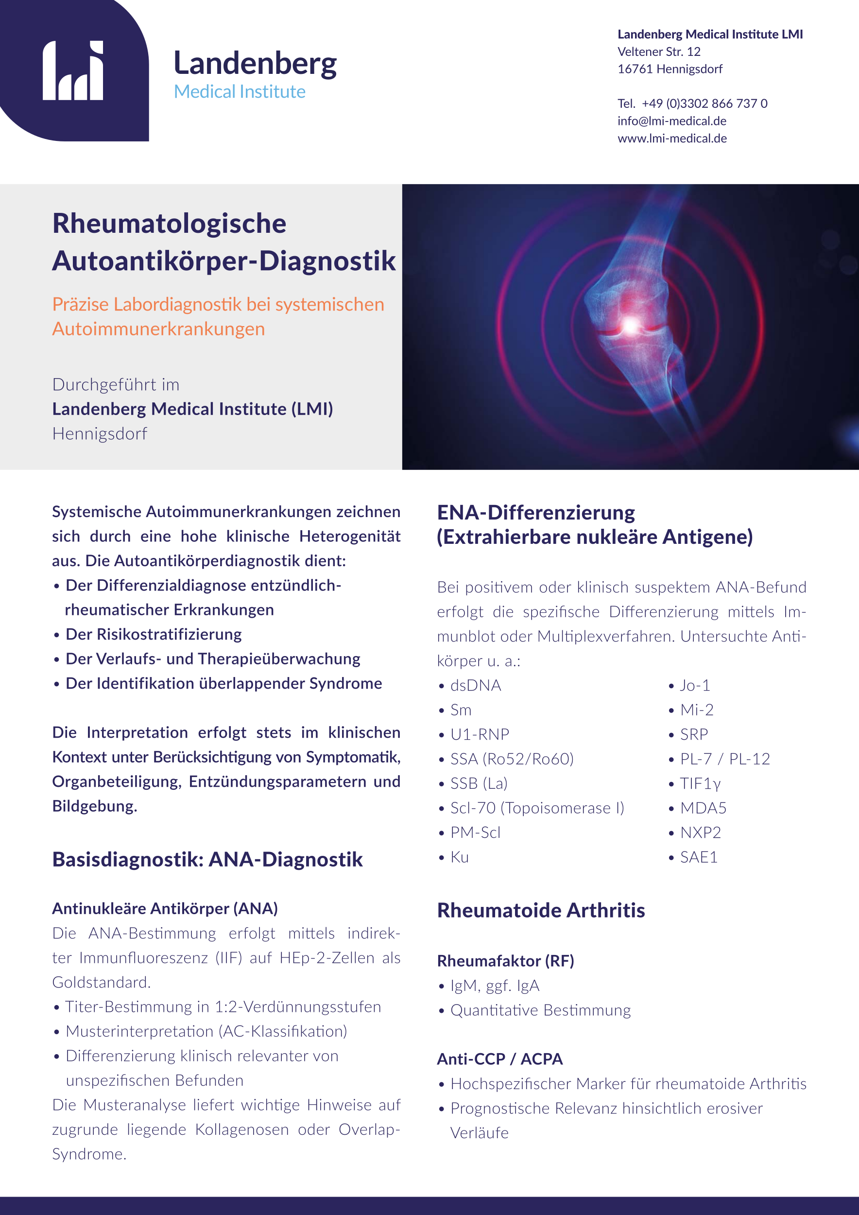 DinA4 Flyer Rheumatologische Autoantikörper 2026 Webversion Seite 1